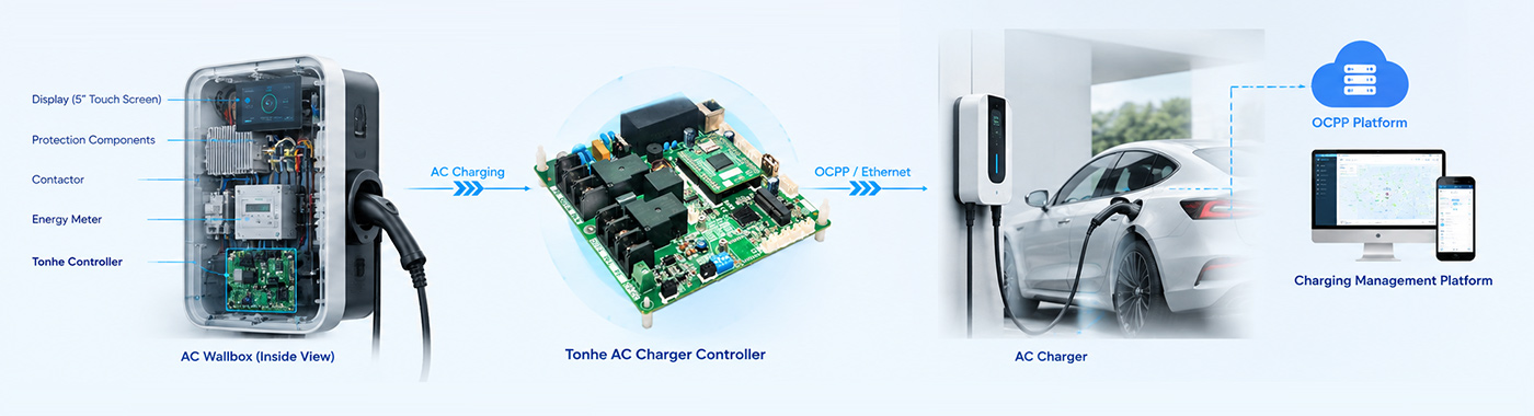 Tonhe Technology AC EV Charger Controller